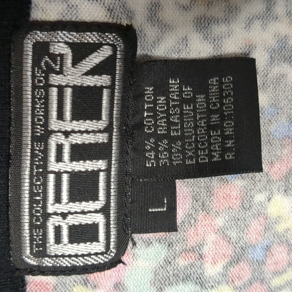 vintage BEREK* twin set Size L, long sleeve, covered snap front, soft, stretchy - Picture 6 of 16